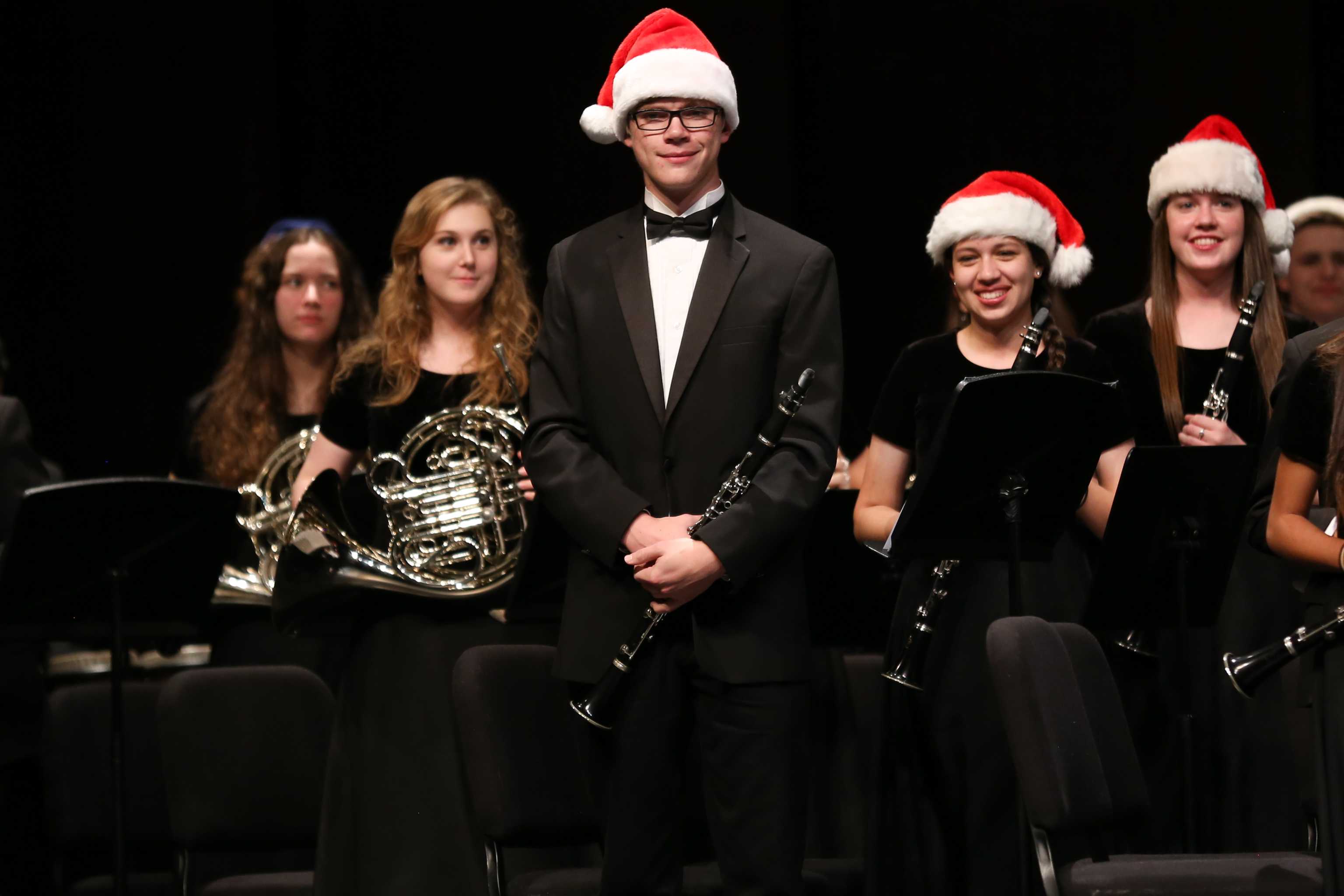 Westwoods+bands+performed+their+annual+Winter+Concert+at+the+RRISD+Performing+Arts+Center+on+Monday%2C+Dec+8.
