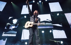Ed Sheeran performs at the Frank Erwin Center. Austin was the first stop on his North American tour. Photo courtesy of Erika Rich of Austin360.