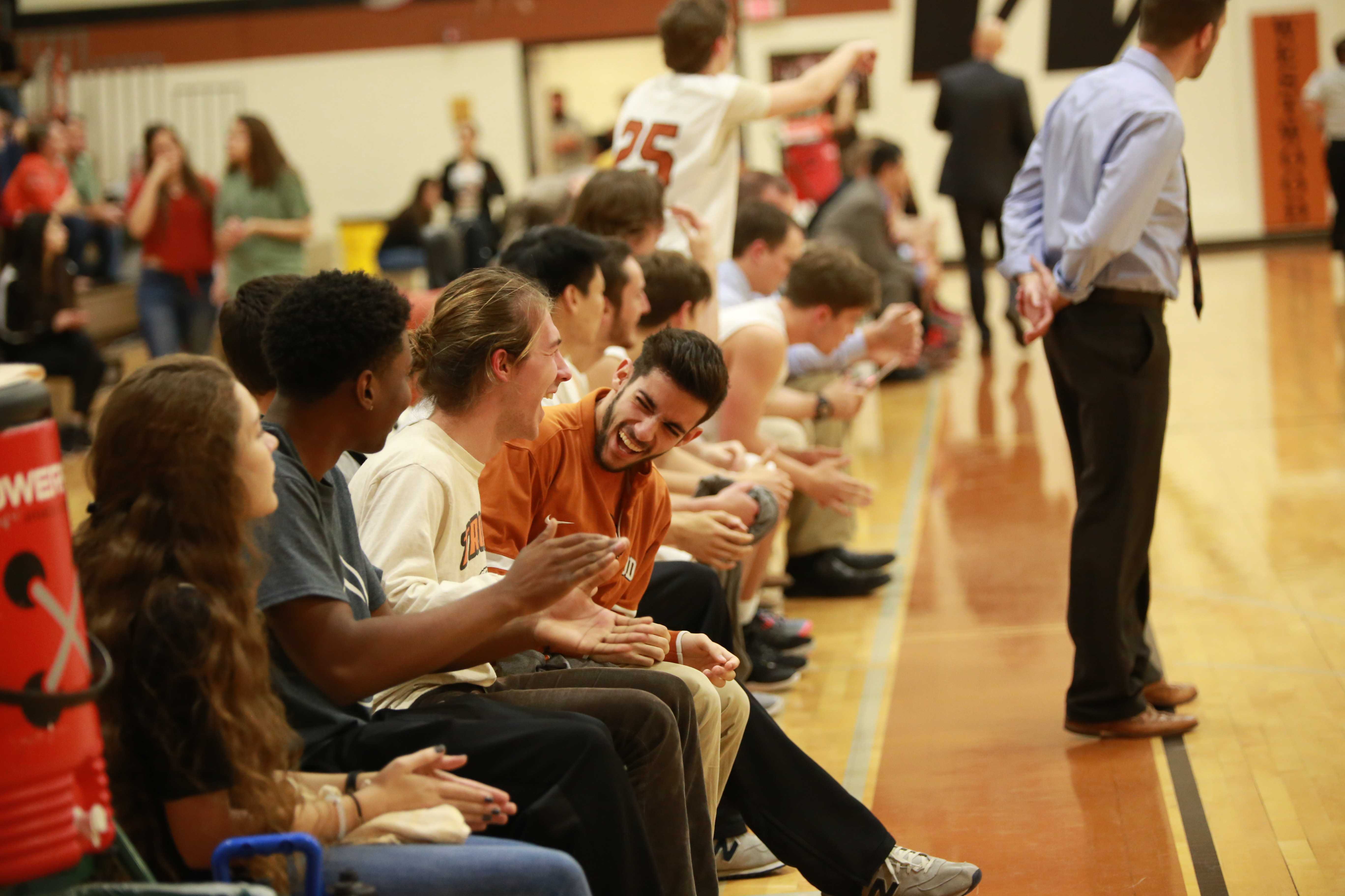 Varsity Boys' Basketball Defeats Rouse Raiders