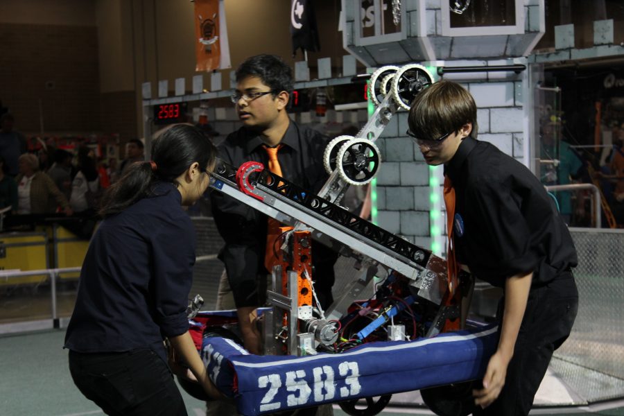 Robotics Team Competes at First Robotics
