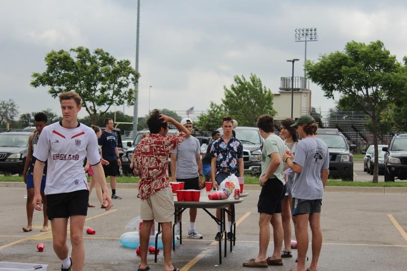 Senior Prank 2016: Tailgating