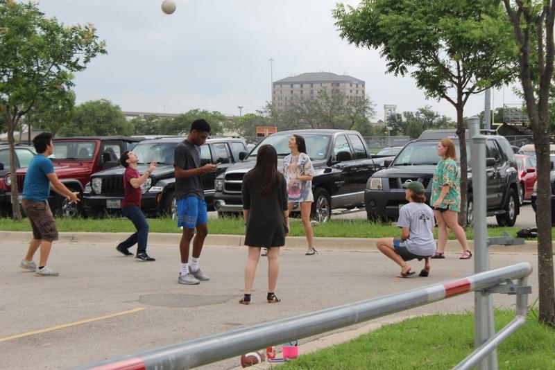 Senior Prank 2016: Tailgating