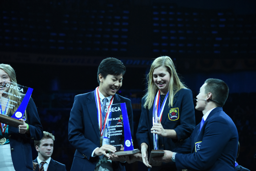 Caitlin Smith 16 Wins Big at International DECA Conference