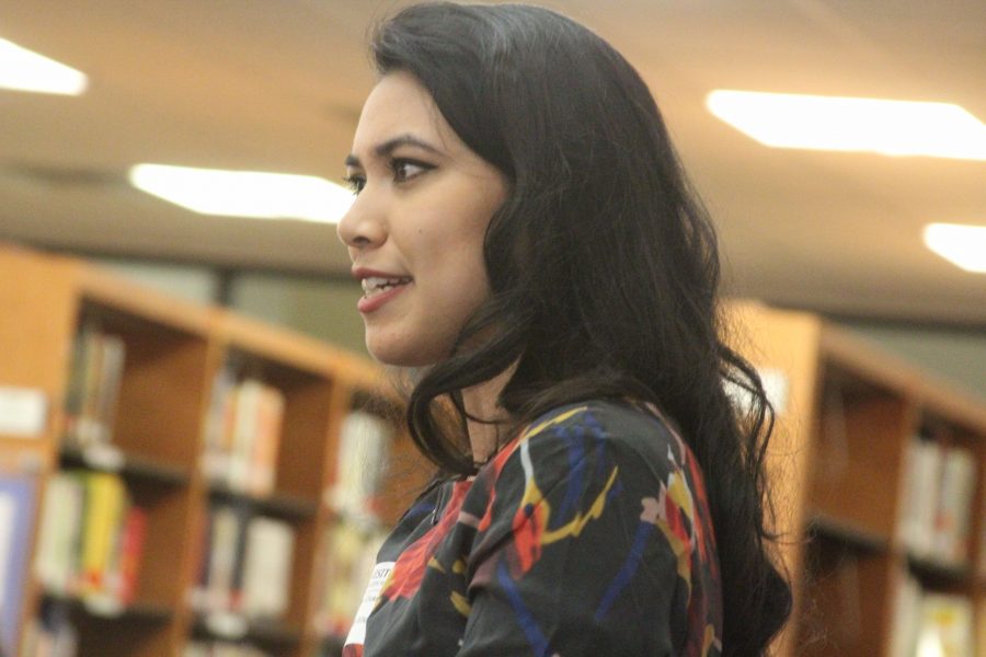 Author Roshani Chokshi Speaks to Westwood Students