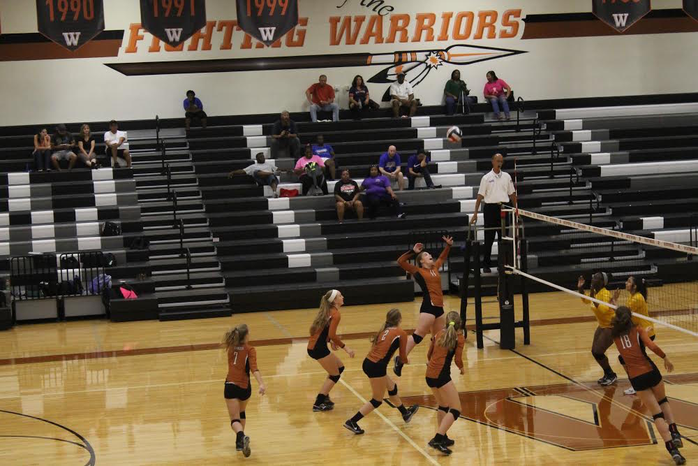 JV Orange Volleyball Defeats Pflugerville