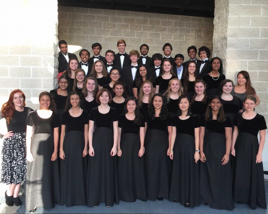 Choir Students Perform at All-Region Concert