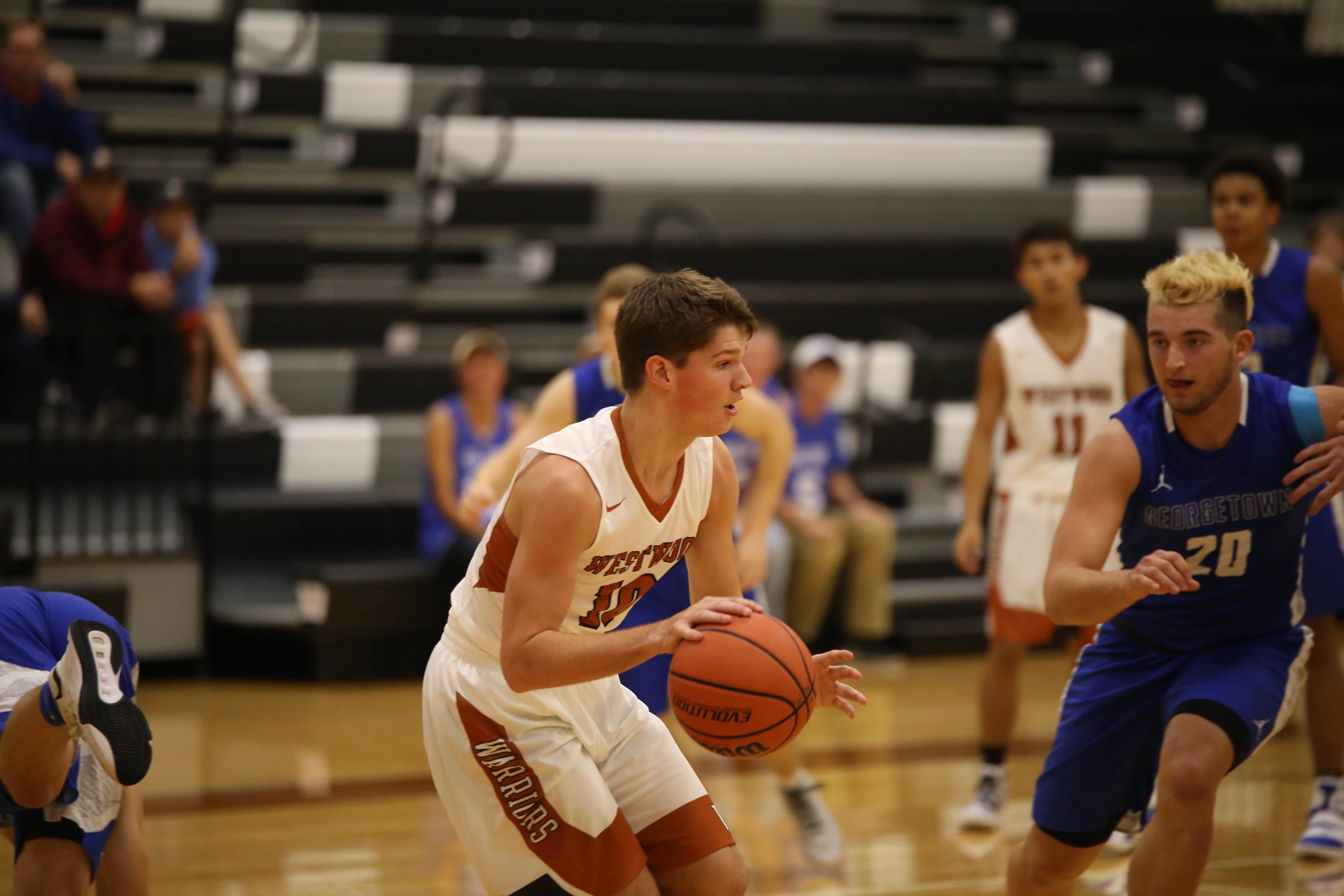 GALLERY: Varsity Boys' Basketball Falls to Georgetown 41-49