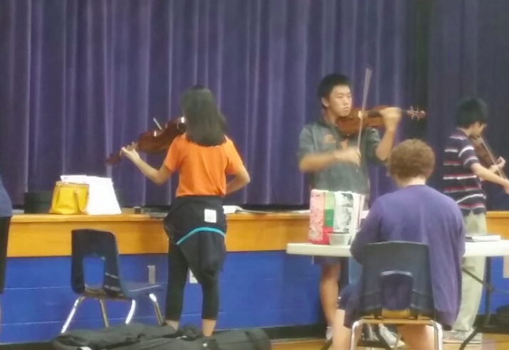 Orchestra Students Audition for All State