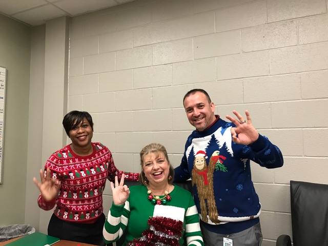 Ugly+Sweaters+on+Display