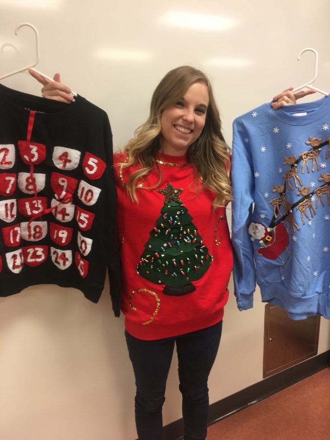 Ugly Sweaters on Display