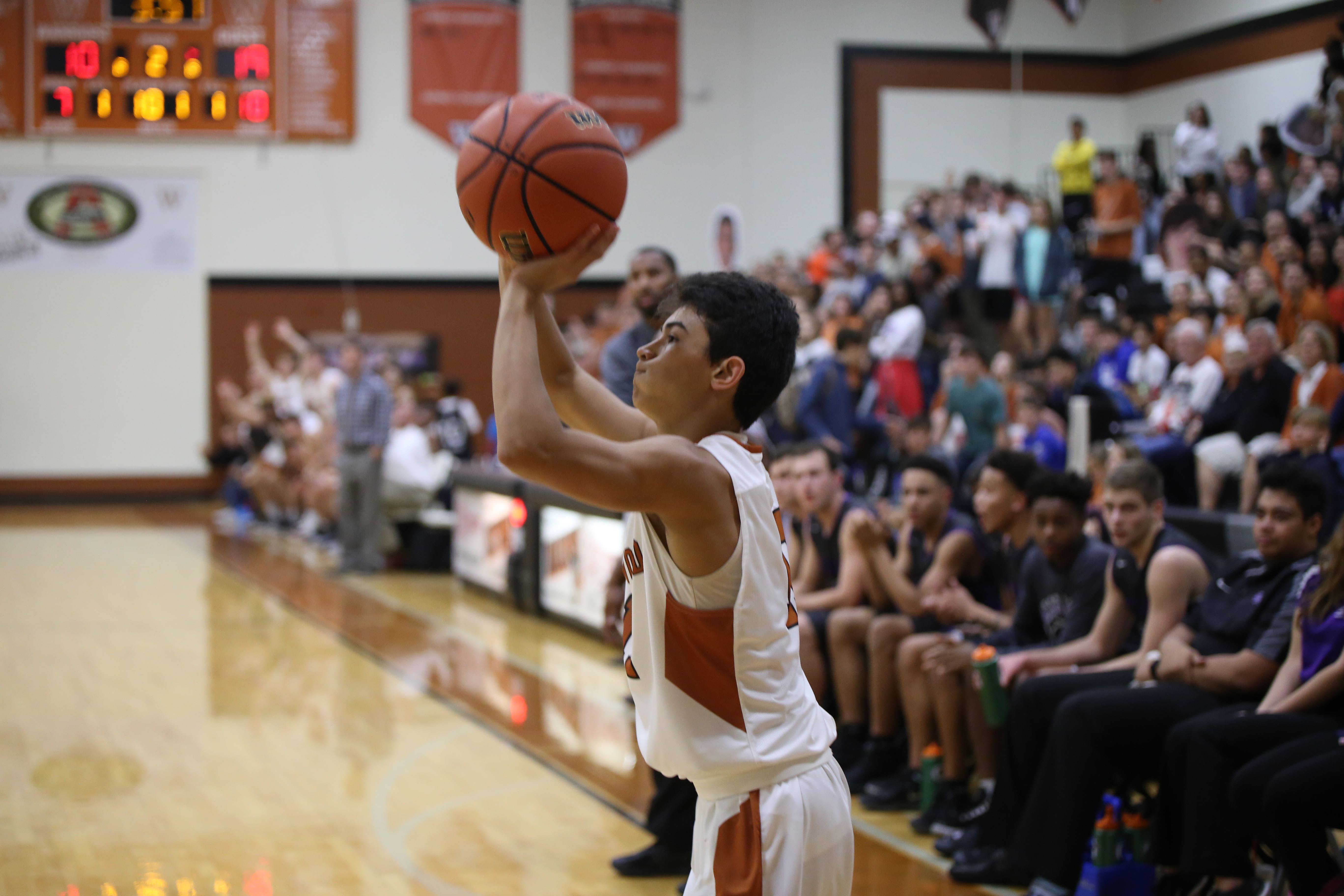 GALLERY: Varsity Boys' Basketball Falls to Cedar Ridge 39-53