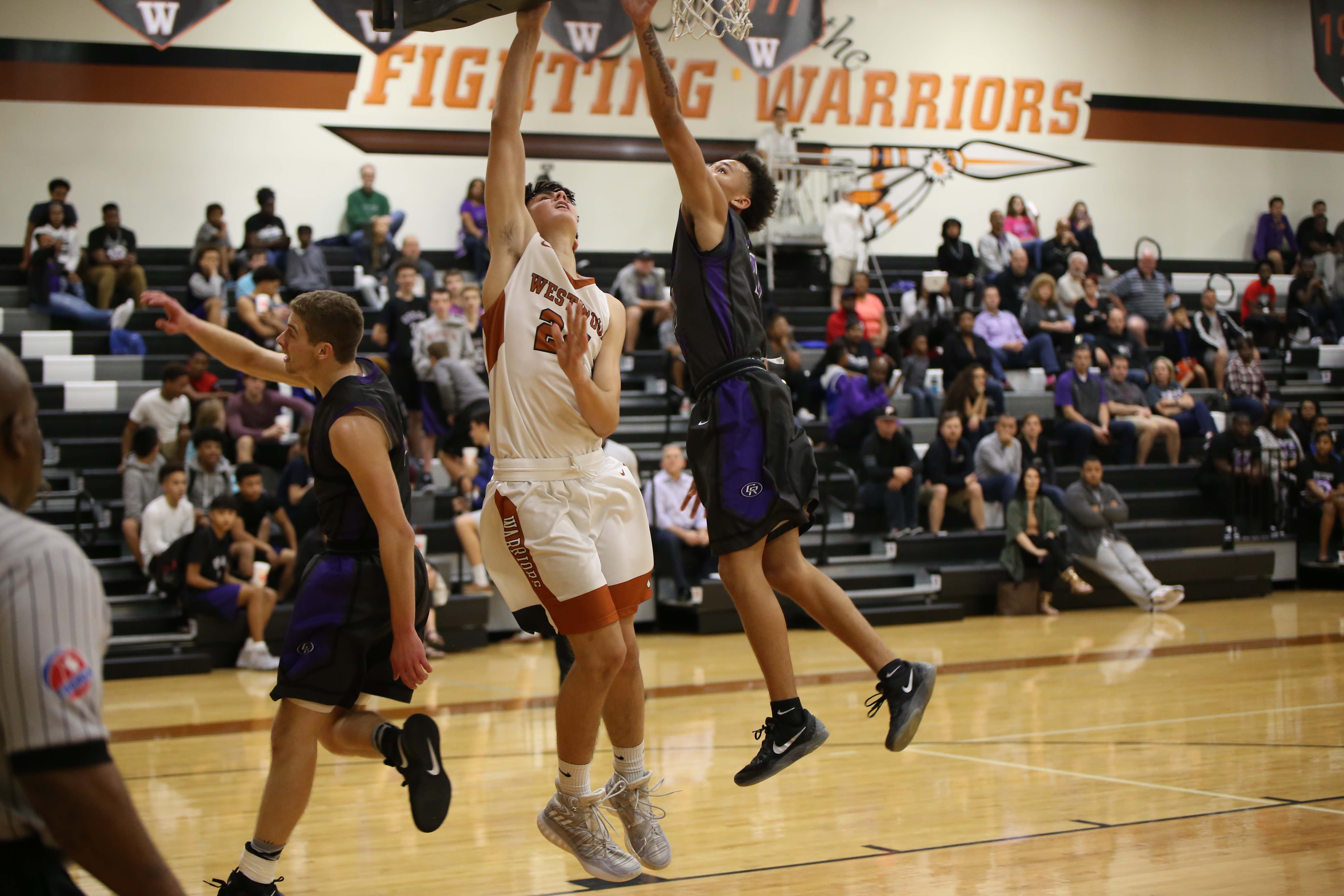 GALLERY: Varsity Boys' Basketball Falls to Cedar Ridge 39-53