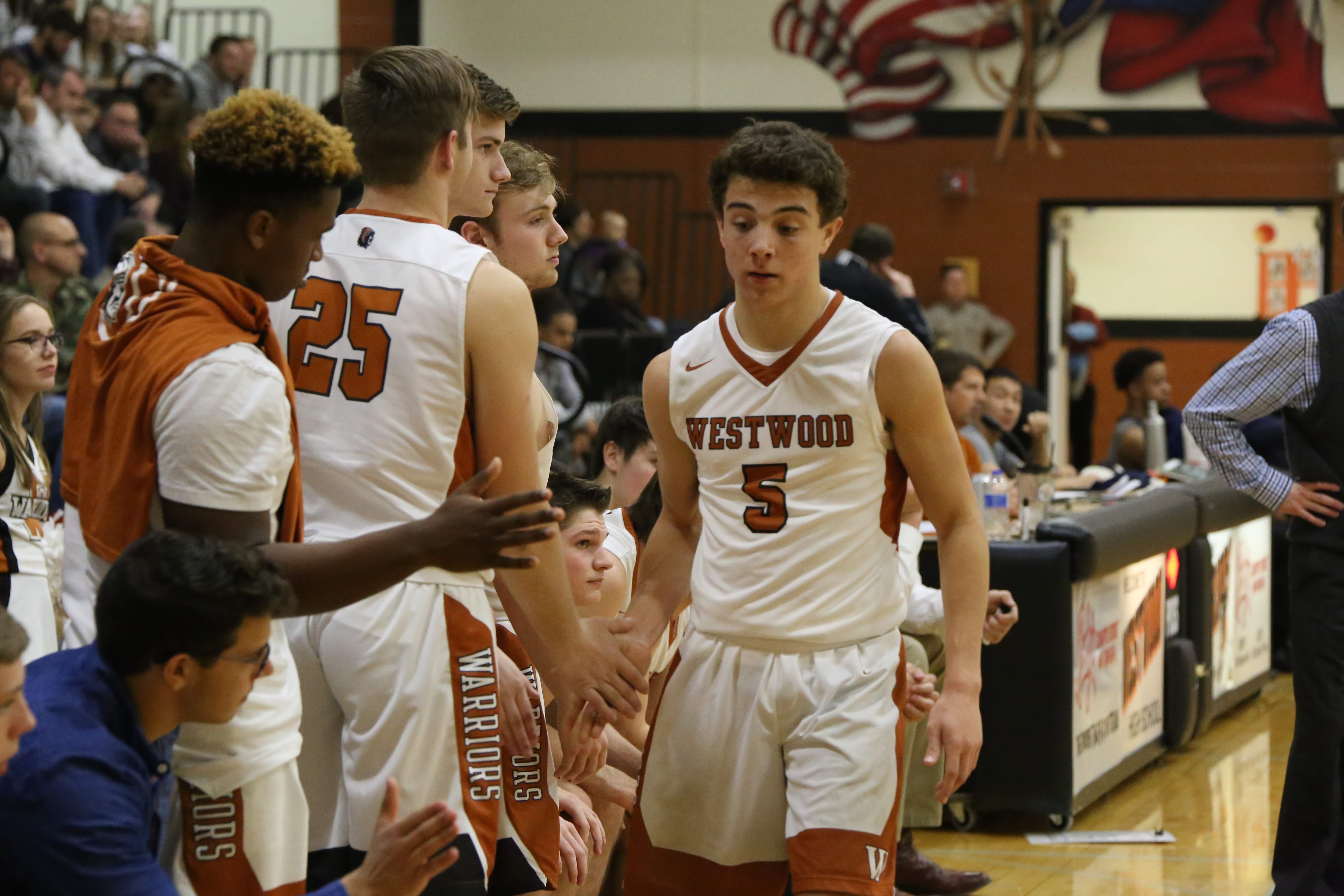 GALLERY: Varsity Boys' Basketball Falls Short Against Hendrickson