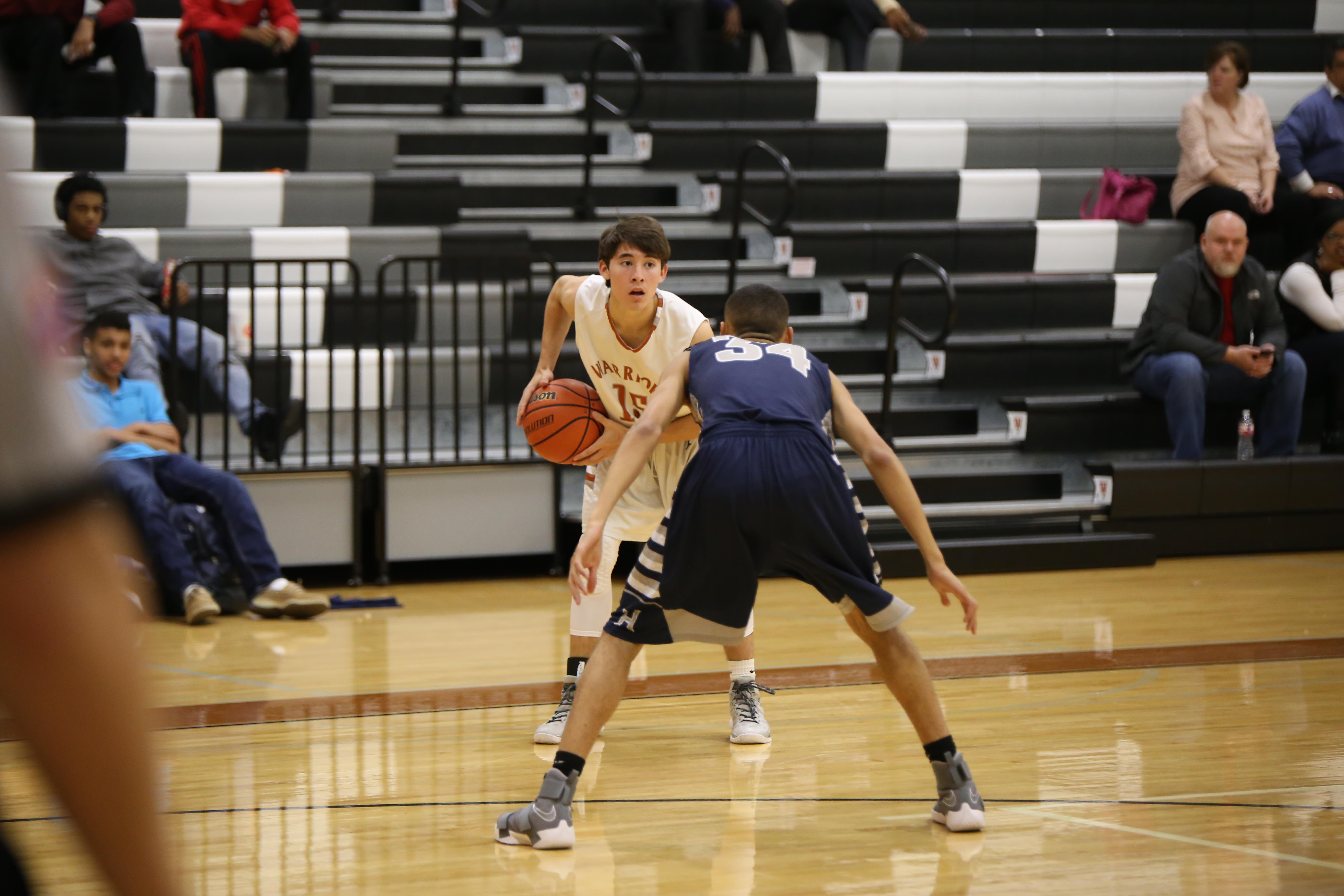 GALLERY: JV Boys' Basketball Falls to the Hendrickson Hawks