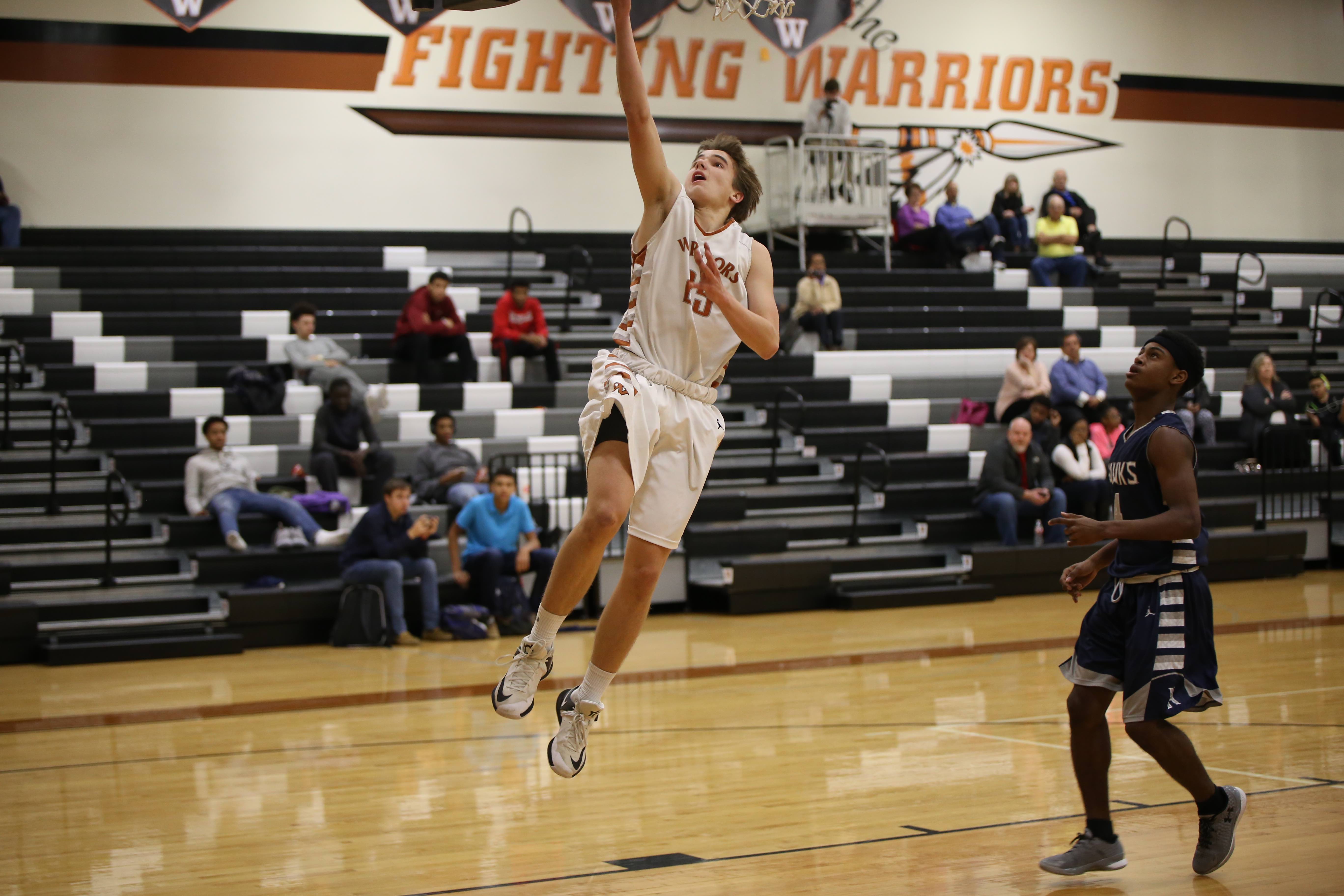GALLERY: JV Boys' Basketball Falls to the Hendrickson Hawks