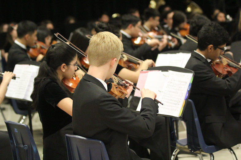 Orchestra Holds Annual Pre-UIL Concert