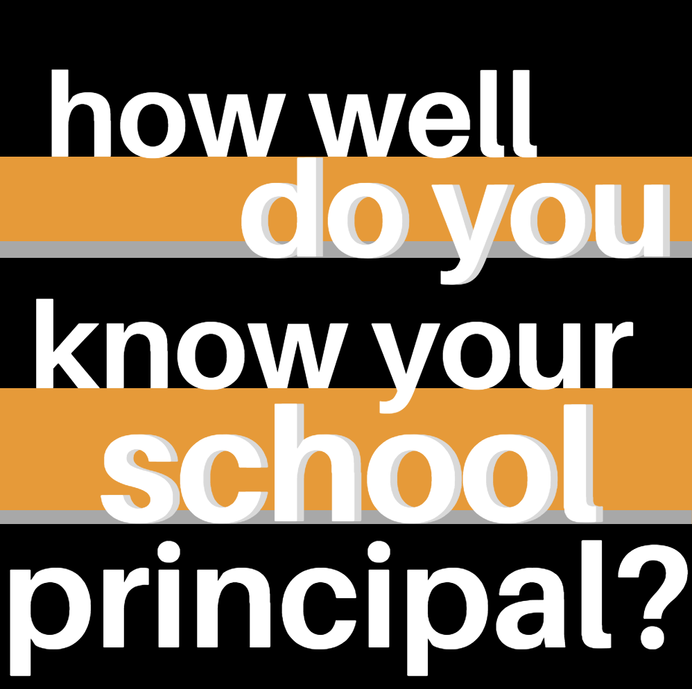 Do You Know Your School Principal? – Westwood Horizon