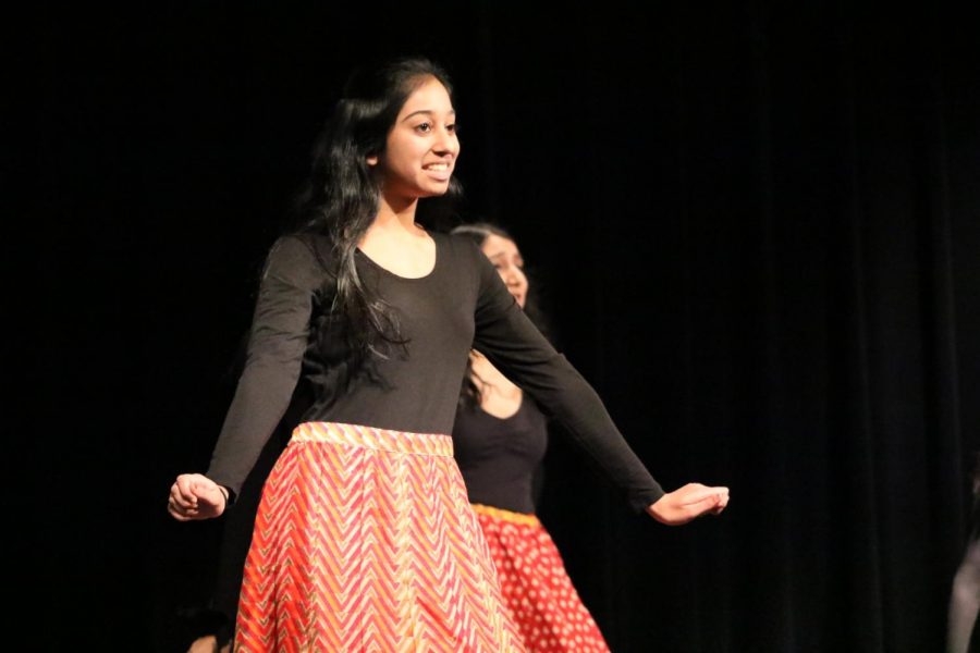Niti Malwade 18 dances in the Bollywood Dance Medley.