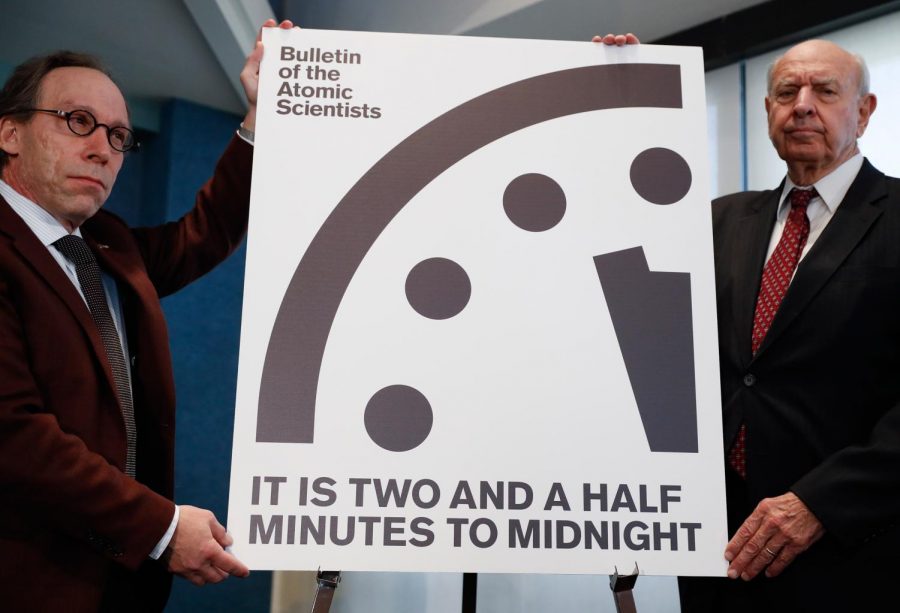 Doomsday Clock Anticipates Impending Catastrophe