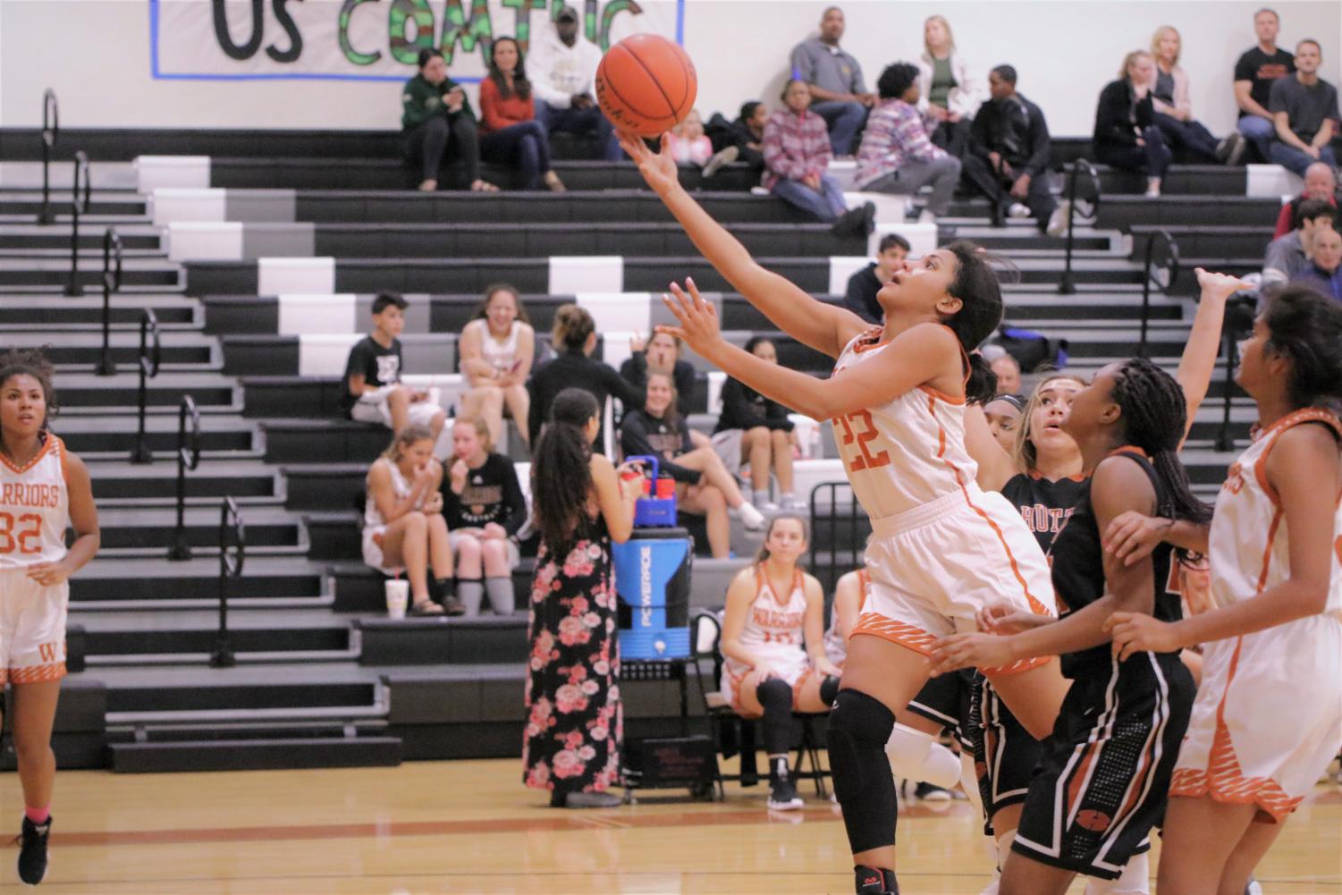 Varsity+Girls+Basketball+Conquers+Hutto+in+79-30+Blowout