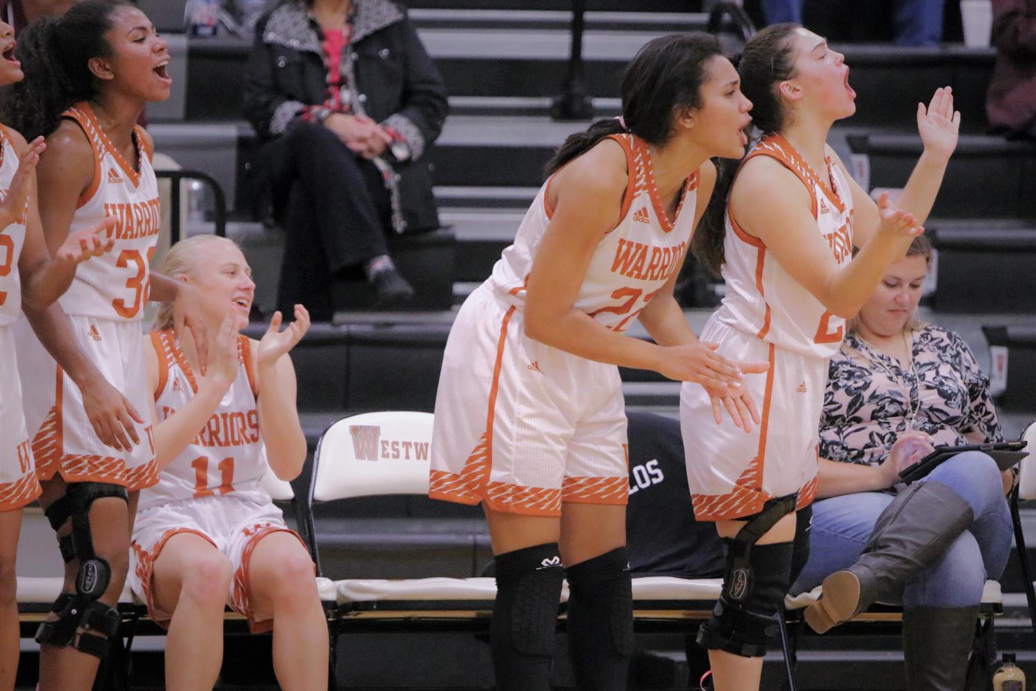 Varsity+Girls+Basketball+Conquers+Hutto+in+79-30+Blowout