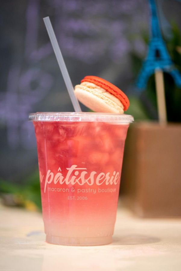 The Hibiscus Sunrise drink, a medley of lemonade and hibiscus flavoring, astonished customers with its unique combination of flavors.