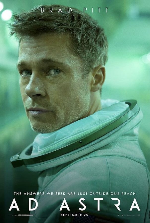 Brad Pitt stars in Ad Astra as the main character Roy McBride, a famous astronaut struggling with his personal relationships. Photo Courtesy of Ad Astra Instagram.