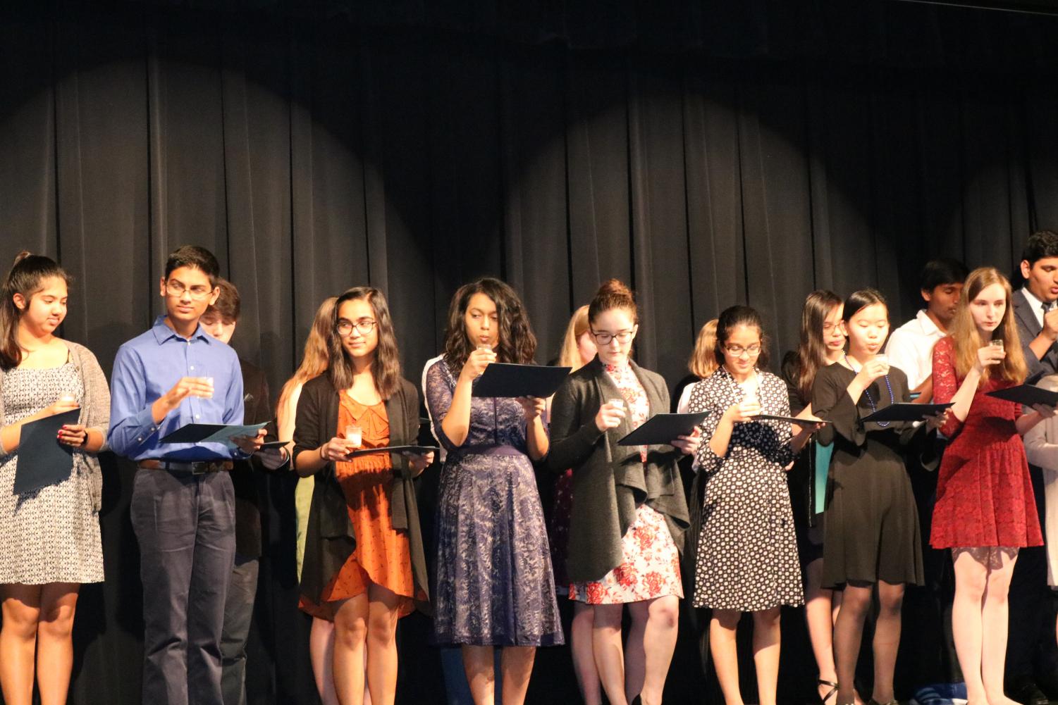 National+French+Honor+Society+Inducts+New+Members