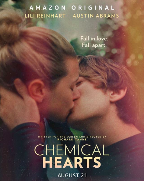 Lili Reinhart and Austin Abram star in a moving new romance film titled Chemical Hearts. Photo Courtesy of @chemicalhearts