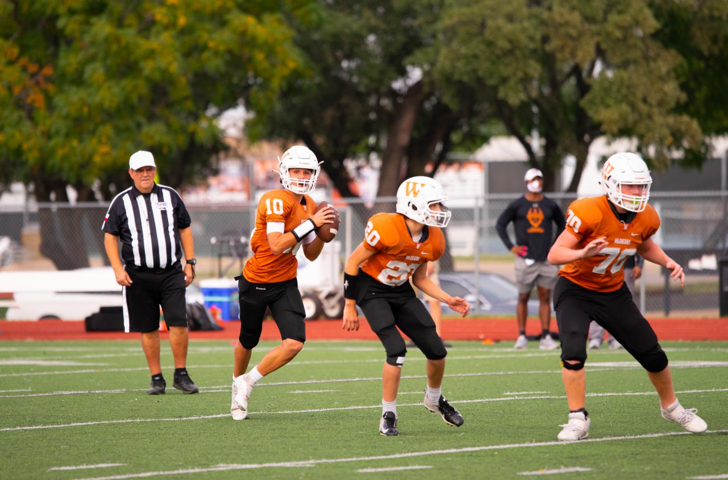 GALLERY%3A+Freshman+Football+Chopped+Down+by+Hutto+42-8