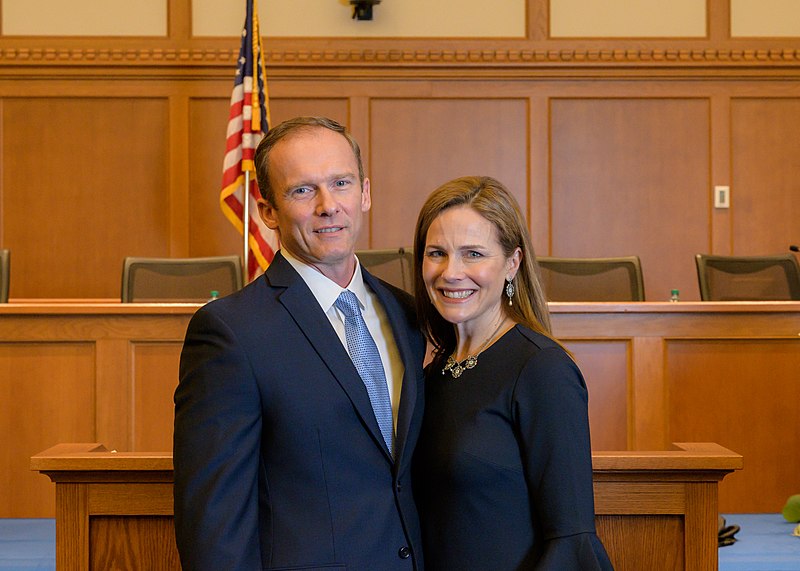 Amy Coney Barrett is President Donald Trumps Supreme Court nominee. She prides herself on being a originalist, which seems counterintuitive considering how much America has changed since the constitution was first written. Her ideals will ultimately end up harming the American people. Photo courtesy of Julian Velasco.