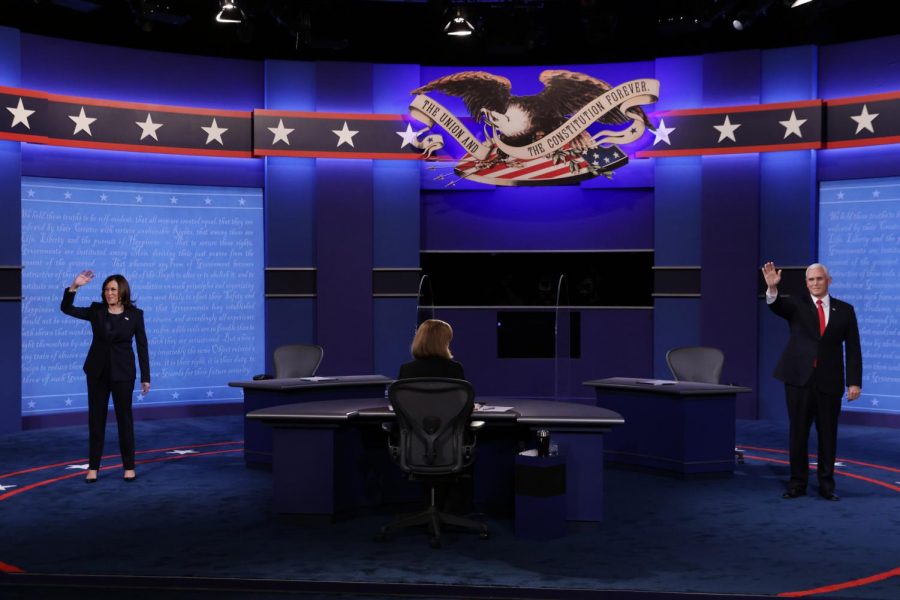 Though the vice presidential debate was infinitely more civil than the presidential one, not much was revealed about either partys plans for the future. Vice President Mike Pence and Senator Kamala Harris spent much of their time attacking the other persons platform and deflecting questions. Courtesy of Alex Wong