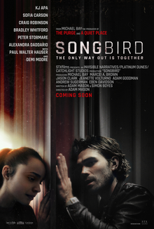 The upcoming release of 'Songbird' is proof of Hollywood's lack of sensitivity when it comes to issues affecting real people. The plot is tacky and borderline offensive, creating a film no one should watch. Photo courtesy of STXfilms