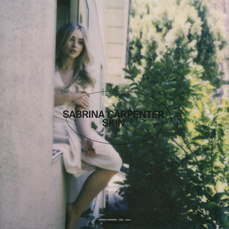 Sabrina+Carpenter+released+her+new+single+Skin+on+Friday%2C+Jan.+22.+Although+the+song+was+written+to+speak+about+her+haters%2C+many+fans+have+questioned+if+it+was+written+to+act+as+a+third+leg+in+the+love+triangle+Carpenter+takes+a+key+role+in.+Photo+courtesy+of+%40sabrinacarpenter+