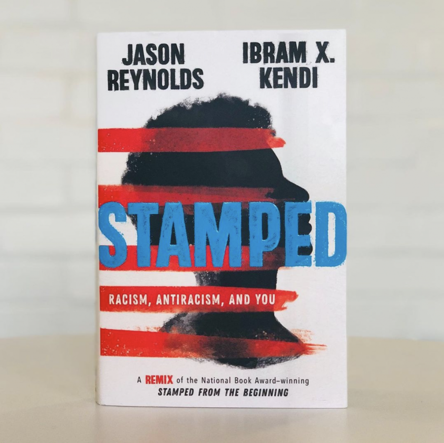 Jason+Reynolds+book+Stamped%3A+Racism%2C+Antiracism%2C+and+You+published+March+10%2C+2020.