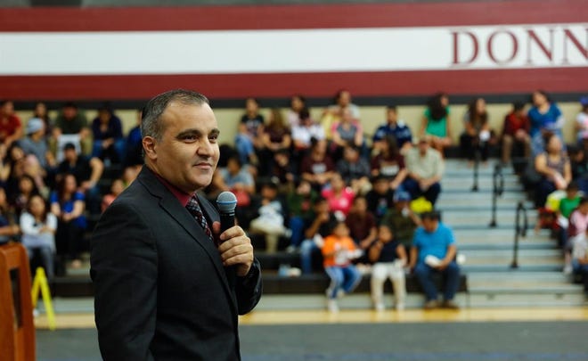Dr. Hafedh Azaiez was hired in June 2021 with a 5-2 vote. In January, the RRISD school board heeded a recommendation from the Texas Education Agency (TEA)  to place Azaiez on paid administrative leave. Photo courtesy of Donna School District.