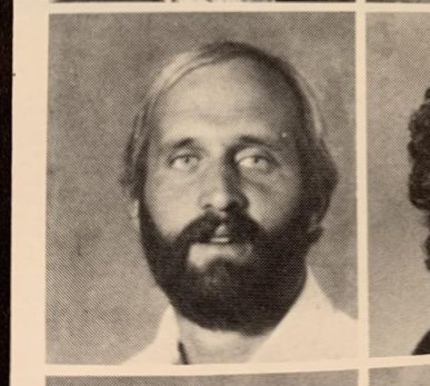 Mr. Kristan, pictured here in the fall of 1985, has been teaching at Westwood since it opened in 1981.