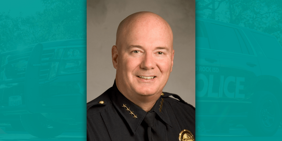 Newly appointed RRISD Police Chief Dennis Weiner brings nearly 30 years in law enforcement to Round Rock schools. Photo courtesy of RRISD