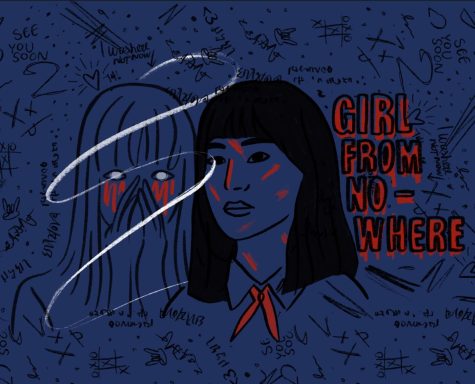 Girl From Nowhere is a Thai horror anthology series about karma, vengeance, and corruption within the Thai educational system. The  show currently has two seasons on Netflix. Graphic courtesy of Hadley Norris