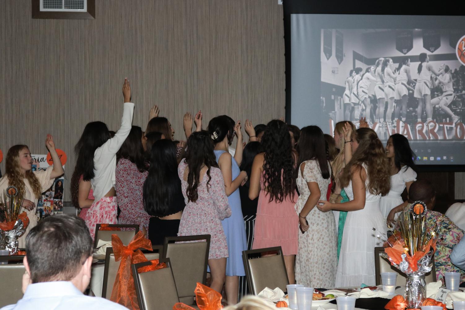 Girls+Basketball+Teams+Celebrate+Season+With+Annual+Banquet
