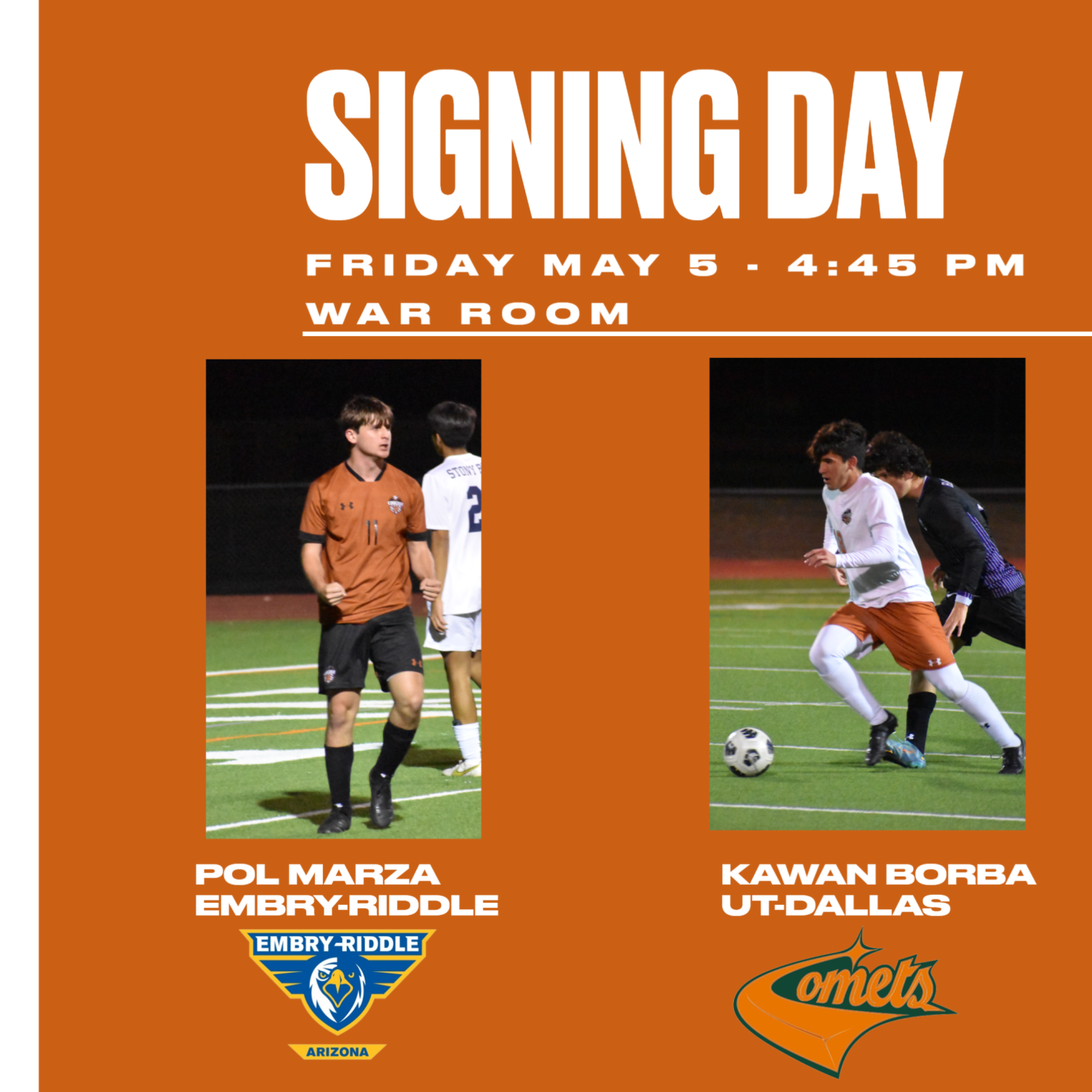 Mens+Soccer+Hosts+Signing+Day+for+Two+Athletes