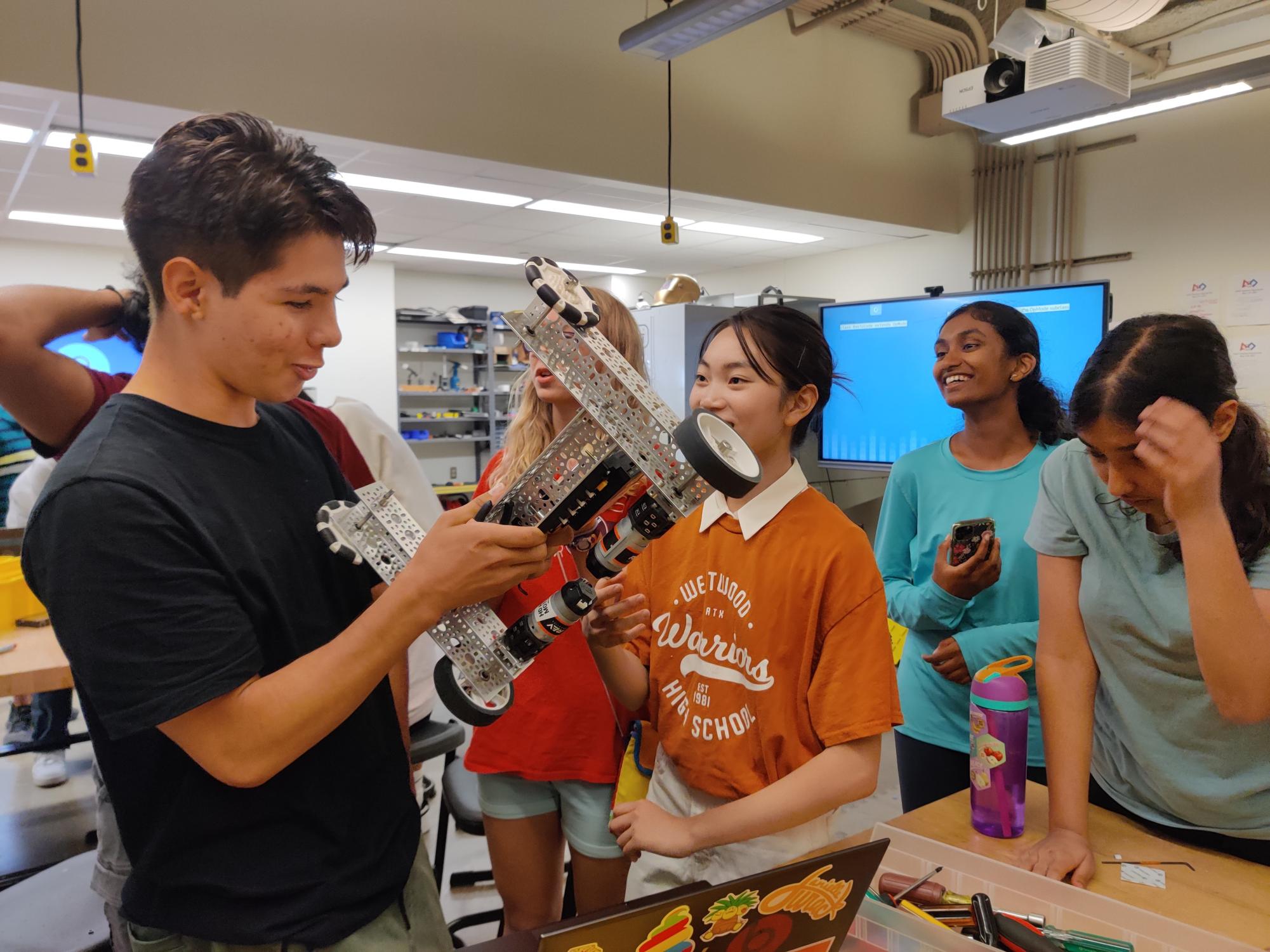 Freshmen+Forge+Futures+with+the+Robotics+Club+at+Summer+Workshop