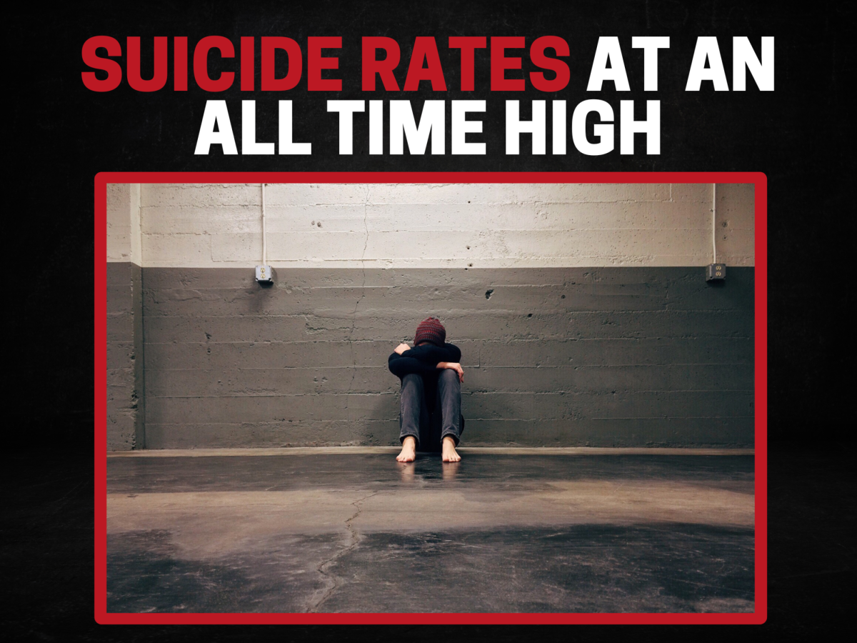 Death by suicide becomes more common and a serious cause of concern as suicide rates reach an all time high.