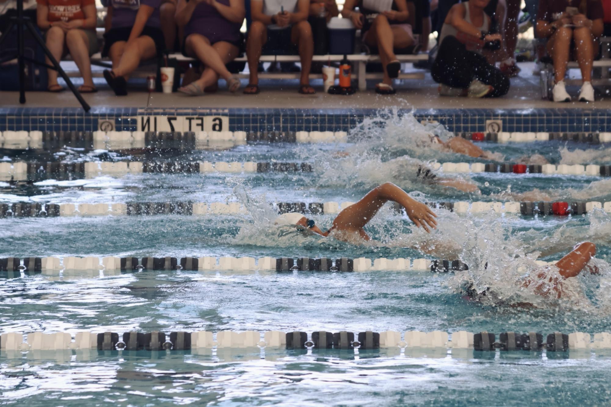 Following+their+annual+Orange-Black+meet+the+swim+and+dive+team+took+to+the+RRISD+Natatorium+at+Cedar+Ridge+in+their+district+opener+looking+to+capitalize+off+of+such+a+successful+previous+season.+