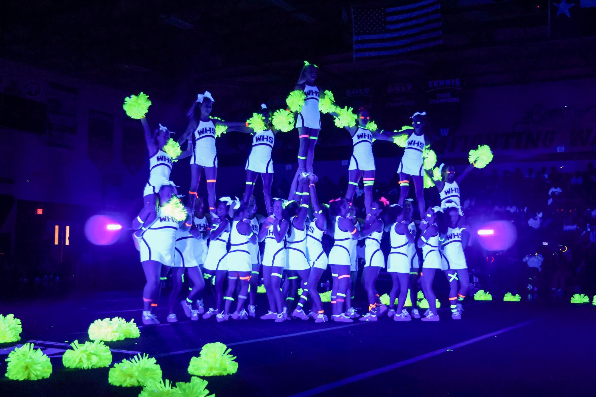 Student+Talents+Shine+at+Annual+Blacklight+Pep+Rally