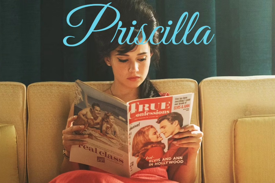 Priscilla%2C+directed+by+Sofia+Coppola%2C+was+released+on+Oct.+27.+It+follows+the+story+of+Priscilla+Presley+and+reveals+the+reality+of+her+relationship+with+the+beloved+Elvis+Presley.