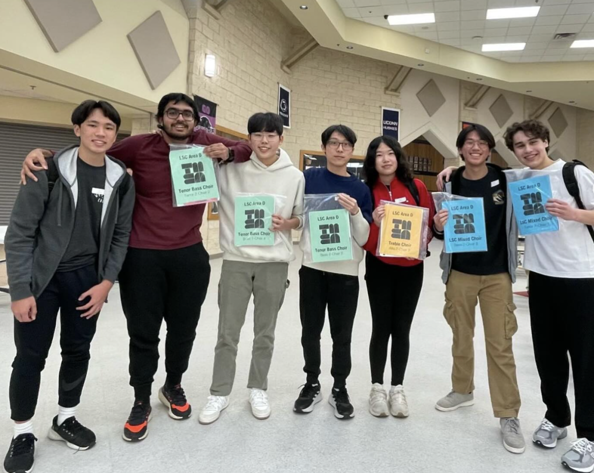 On Saturday, Jan. 6, choir students competed at TMEA Area and set a school record with six students making All-State Choir. 