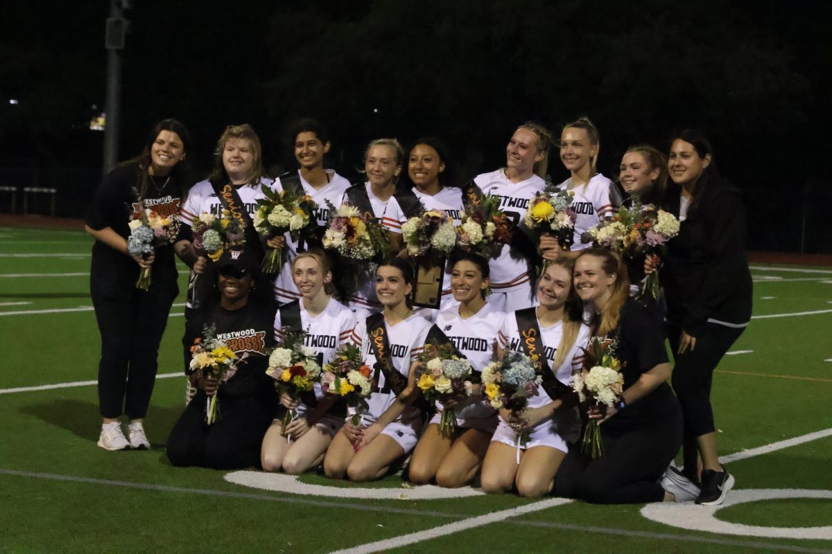 Westwood woman’s lacrosse has their senior night and wins the game taking them to their state