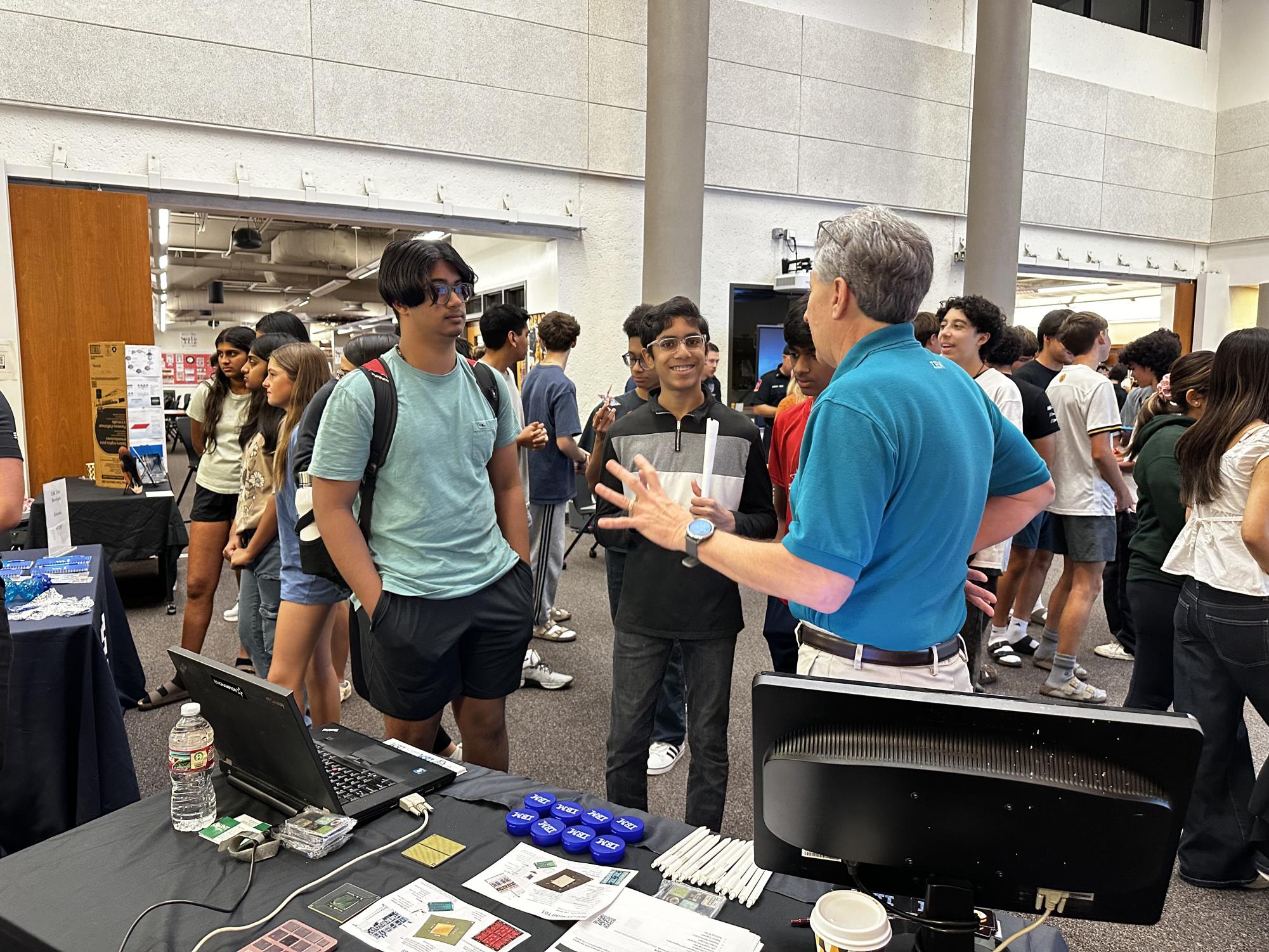 Academy Ambassadors and National Technical Honor Society Organize CTE Career Fair