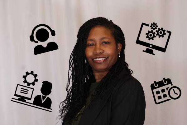 Making it her ultimate mission to assist students in whatever ways possible, Ms. Nichole Warren steps into a new administrative assistant role to help streamline students' needs. 